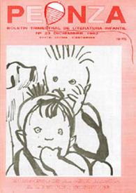 Peonza : Revista de Literatura Infantil y Juvenil. Núm. 23, diciembre 1992 | Biblioteca Virtual Miguel de Cervantes