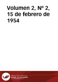 Ibérica por la libertad. Volumen 2, Nº 2, 15 de febrero de 1954 | Biblioteca Virtual Miguel de Cervantes