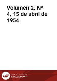 Ibérica por la libertad. Volumen 2, Nº 4, 15 de abril de 1954 | Biblioteca Virtual Miguel de Cervantes
