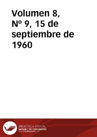 Ibérica por la libertad. Volumen 8, Nº 9, 15 de septiembre de 1960 | Biblioteca Virtual Miguel de Cervantes