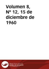 Ibérica por la libertad. Volumen 8, Nº 12, 15 de diciembre de 1960 | Biblioteca Virtual Miguel de Cervantes