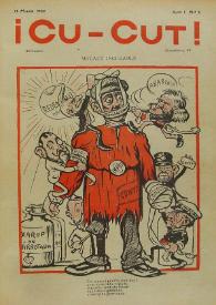 ¡Cu-cut! Any I, núm. 11, 13 mars [sic] 1902 | Biblioteca Virtual Miguel de Cervantes