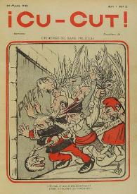 ¡Cu-cut! Any I, núm. 12, 20 mars [sic]  1902 | Biblioteca Virtual Miguel de Cervantes