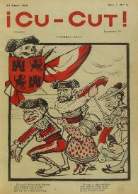 ¡Cu-cut! Any I, núm. 17, 24 abril 1902 | Biblioteca Virtual Miguel de Cervantes