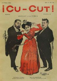 ¡Cu-cut! Any I, núm. 18, 1 maig 1902 | Biblioteca Virtual Miguel de Cervantes