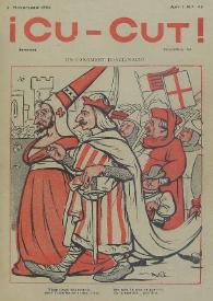 ¡Cu-cut! Any I, núm. 45, 6 novembre 1902 | Biblioteca Virtual Miguel de Cervantes