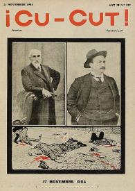 ¡Cu-cut! Any III, núm. 152, 24 novembre 1904 | Biblioteca Virtual Miguel de Cervantes