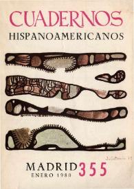 Cuadernos Hispanoamericanos. Núm. 355, enero 1980 | Biblioteca Virtual Miguel de Cervantes