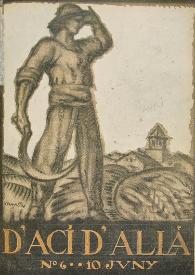 D'ací d'allà : magazine mensual. Vol. I, núm. 6 (10 juny 1918) | Biblioteca Virtual Miguel de Cervantes