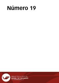 Lenguaje y textos. Número 19 | Biblioteca Virtual Miguel de Cervantes