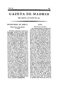 Gazeta de Madrid. 1809. Núm. 63, 4 de marzo de 1809 | Biblioteca Virtual Miguel de Cervantes