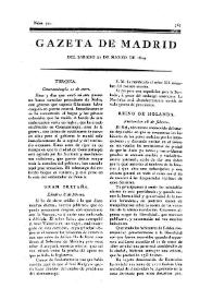 Gazeta de Madrid. 1809. Núm. 70, 11 de marzo de 1809 | Biblioteca Virtual Miguel de Cervantes