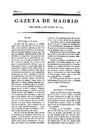 Gazeta de Madrid. 1809. Núm. 72, 13 de marzo de 1809 | Biblioteca Virtual Miguel de Cervantes