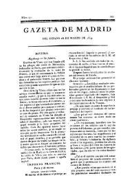 Gazeta de Madrid. 1809. Núm. 77, 18 de marzo de 1809 | Biblioteca Virtual Miguel de Cervantes