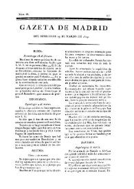 Gazeta de Madrid. 1809. Núm. 88, 29 de marzo de 1809 | Biblioteca Virtual Miguel de Cervantes