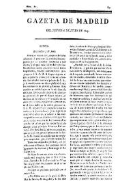 Gazeta de Madrid. 1809. Núm. 187, 6 de julio de 1809 | Biblioteca Virtual Miguel de Cervantes