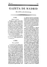Gazeta de Madrid. 1809. Núm. 194, 13 de julio de 1809 | Biblioteca Virtual Miguel de Cervantes