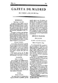 Gazeta de Madrid. 1809. Núm. 195, 14 de julio de 1809 | Biblioteca Virtual Miguel de Cervantes