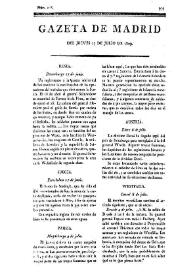 Gazeta de Madrid. 1809. Núm. 208, 27 de julio de 1809 | Biblioteca Virtual Miguel de Cervantes