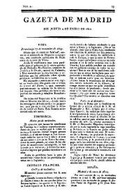 Gazeta de Madrid. 1810. Núm. 4, 4 de enero de 1810 | Biblioteca Virtual Miguel de Cervantes