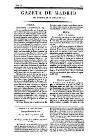 Gazeta de Madrid. 1810. Núm. 28, 28 de enero de 1810 | Biblioteca Virtual Miguel de Cervantes