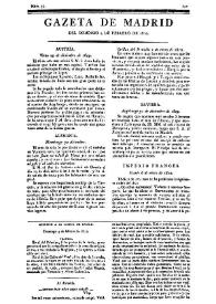Gazeta de Madrid. 1810. Núm. 35, 4 de febrero de 1810 | Biblioteca Virtual Miguel de Cervantes