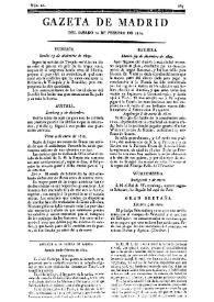 Gazeta de Madrid. 1810. Núm. 41, 10 de febrero de 1810 | Biblioteca Virtual Miguel de Cervantes
