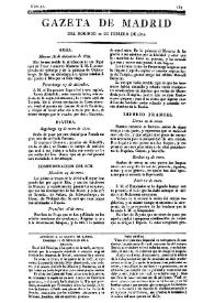 Gazeta de Madrid. 1810. Núm. 42, 11 de febrero de 1810 | Biblioteca Virtual Miguel de Cervantes