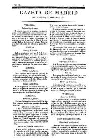 Gazeta de Madrid. 1810. Núm. 76, 17 de marzo de 1810 | Biblioteca Virtual Miguel de Cervantes