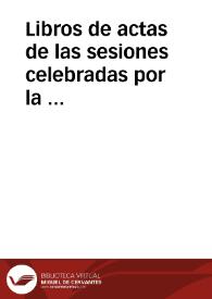 Libros de actas de las sesiones celebradas por la Comisión Central de Monumentos Históricos y Artísticos. (1844-1983) [Manuscritos]. Comisión Central de Monumentos Históricos y Artísticos. Actas. 1848 | Biblioteca Virtual Miguel de Cervantes