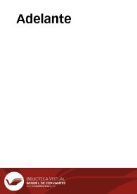 Adelante | Biblioteca Virtual Miguel de Cervantes