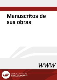 Archivo Mariano José de Larra - Fondo Jesús Miranda de Larra y de Onís. Manuscritos de sus obras | Biblioteca Virtual Miguel de Cervantes