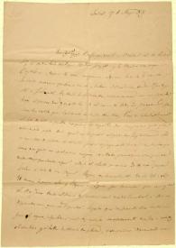 Carta a sus padres, 27 de mayo de 1835 | Biblioteca Virtual Miguel de Cervantes