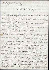 Carta de Ramón Ceruti. Ávila, 10 de febrero de 1836 | Biblioteca Virtual Miguel de Cervantes