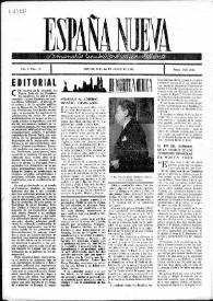España Nueva : Semanario Republicano Independiente. Núm. 10, 26 de enero de 1946 | Biblioteca Virtual Miguel de Cervantes