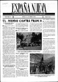 España Nueva : Semanario Republicano Independiente. Núm. 16, 9 de marzo de 1946 | Biblioteca Virtual Miguel de Cervantes