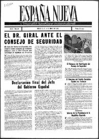 España Nueva : Semanario Republicano Independiente. Núm. 28, 1 de junio de 1946 | Biblioteca Virtual Miguel de Cervantes