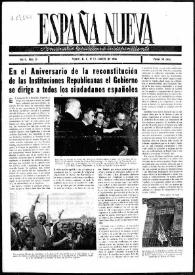 España Nueva : Semanario Republicano Independiente. Núm.  39, 17 de agosto de 1946 | Biblioteca Virtual Miguel de Cervantes