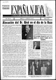 España Nueva : Semanario Republicano Independiente. Núm. 49, 26 de octubre de 1946 | Biblioteca Virtual Miguel de Cervantes