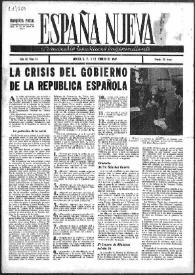 España Nueva : Semanario Republicano Independiente. Núm. 63, 1 de febrero de 1947 | Biblioteca Virtual Miguel de Cervantes