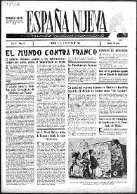 España Nueva : Semanario Republicano Independiente. Núm. 67, 1 de marzo de 1947 | Biblioteca Virtual Miguel de Cervantes