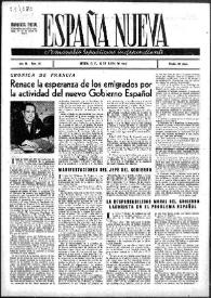 España Nueva : Semanario Republicano Independiente. Núm. 69, 15 de marzo de 1947 | Biblioteca Virtual Miguel de Cervantes