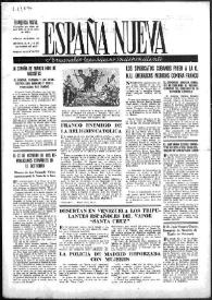 España Nueva : Semanario Republicano Independiente. Núm. 95, 18 de octubre de 1947 | Biblioteca Virtual Miguel de Cervantes