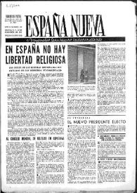 España Nueva : Semanario Republicano Independiente. Núm. 104, 20 de diciembre de 1947 | Biblioteca Virtual Miguel de Cervantes