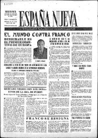 España Nueva : Semanario Republicano Independiente. Núm. 124, 1 de mayo de 1948 | Biblioteca Virtual Miguel de Cervantes