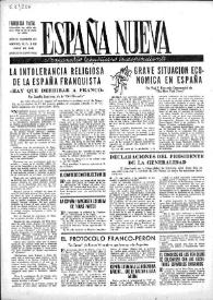 España Nueva : Semanario Republicano Independiente. Núm. 133, 3 de julio de 1948 | Biblioteca Virtual Miguel de Cervantes