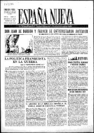 España Nueva : Semanario Republicano Independiente. Núm. 141, 28 de agosto de 1948 | Biblioteca Virtual Miguel de Cervantes
