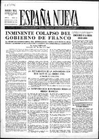 España Nueva : Semanario Republicano Independiente. Núm. 143, 11 de septiembre de 1948 | Biblioteca Virtual Miguel de Cervantes