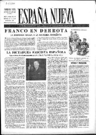 España Nueva : Semanario Republicano Independiente. Núm. 175-176, 14 de mayo de 1949 | Biblioteca Virtual Miguel de Cervantes