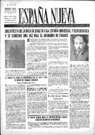 España Nueva : Semanario Republicano Independiente. Núm. 197-198, 15 de octubre de 1949 | Biblioteca Virtual Miguel de Cervantes